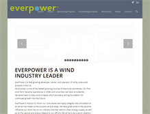 Tablet Screenshot of everpower.com